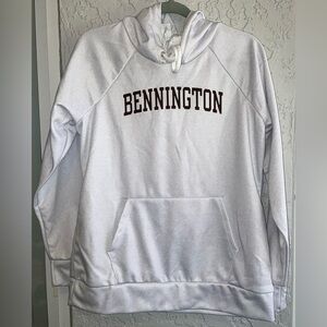 Bennington White Hoodie Sweater for Women